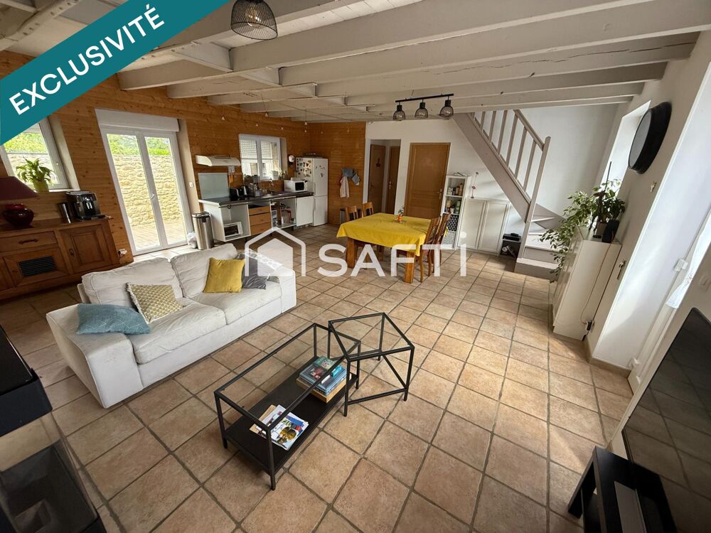 Vente Maison MAISON FAMILIALE TYPE LONGERE DE 138 M2 LOUEE PROCHE COMMODITÉS DE LOCMINE Locminé