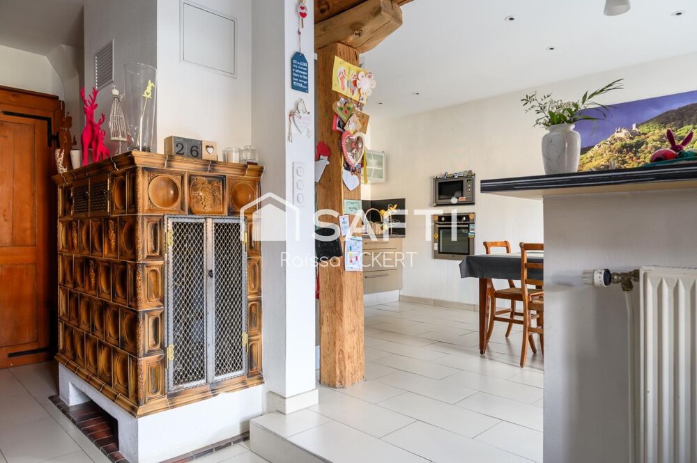 Vente Maison Hunawihr - Maison alsacienne 143 m², 4 ch. et dépendances, maison rénovée et habitable Hunawihr