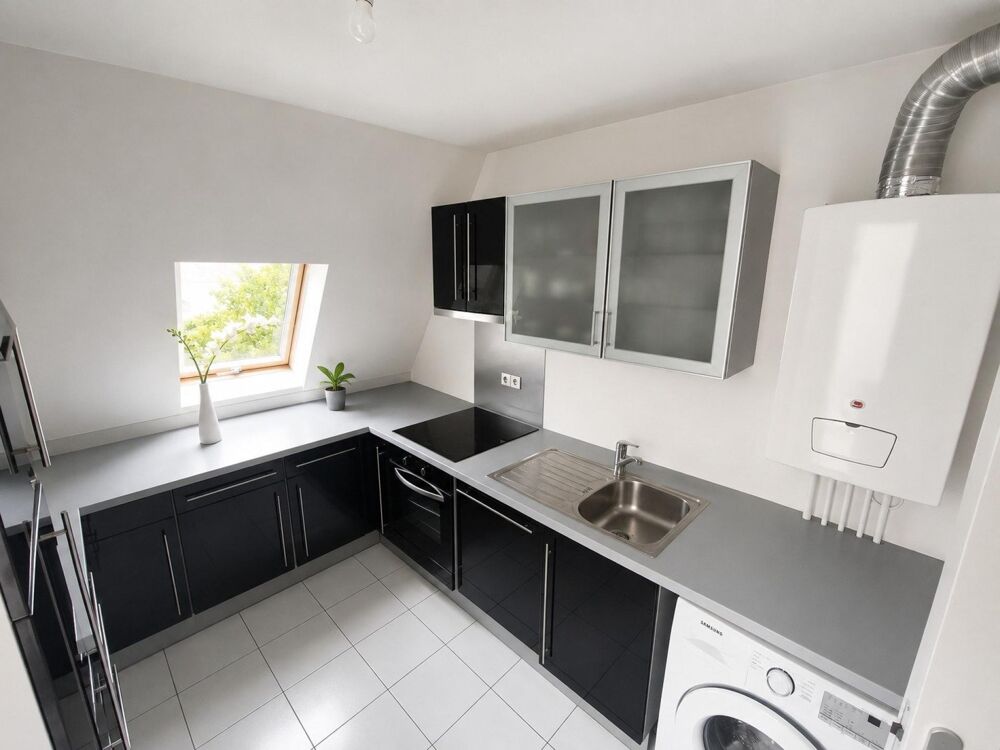 Appartement 3 pièces de 76,84 m² avec terrasse, balcon, garage et cave  Dernier étage avec ascenseur  Mulhouse Dornach