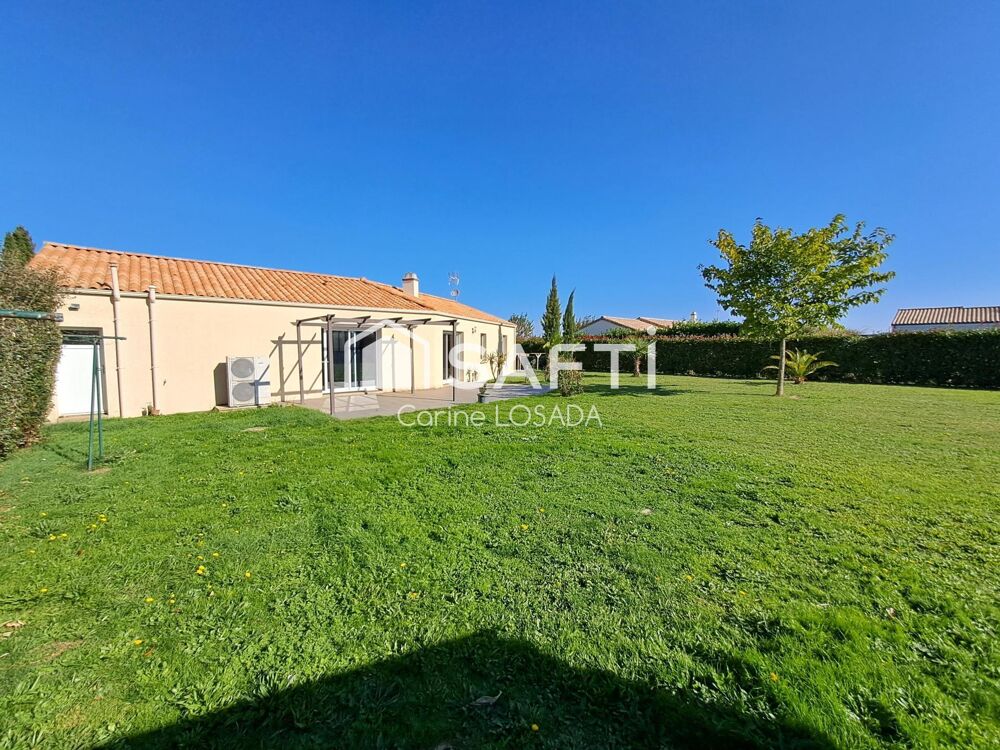 Vente Maison Plain-pied avec 3 chambres proche Fontenay-le-Comte Petosse