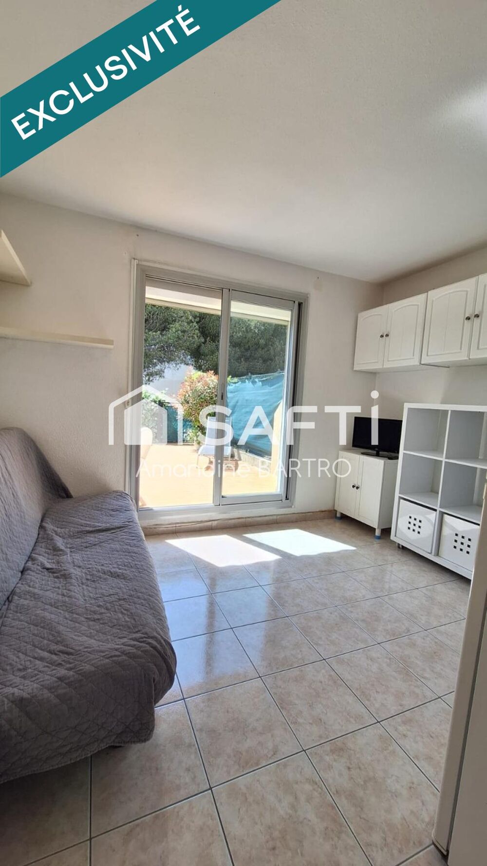Vente Appartement Studio à rafraîchir avec cour privative, à 3 min de la mer ! La ciotat