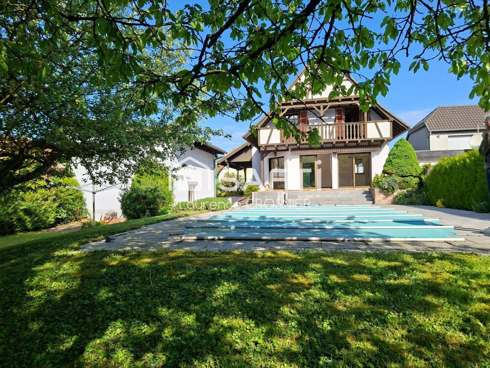 Belle maison de 170m2 à Steinbourg sur un magnifique terrain arboré avec piscine