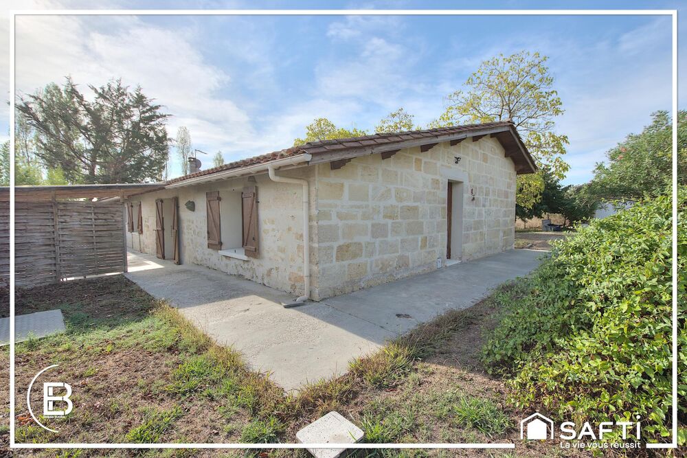 Maison en pierre, 4 chambres, gand garage indépendant, jardin paysagé
