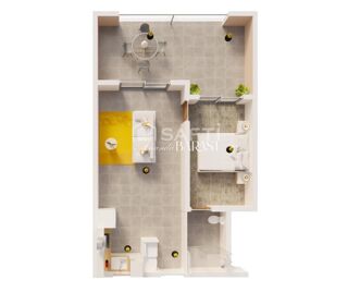  Appartement  vendre 2 pices 44 m