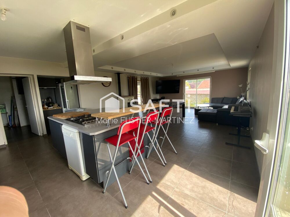 Maison familiale évolutive - 145 m² habitables déjà fonctionnels + 60 m² à aménager (belle hauteur) - plus de 205 m² de potentie