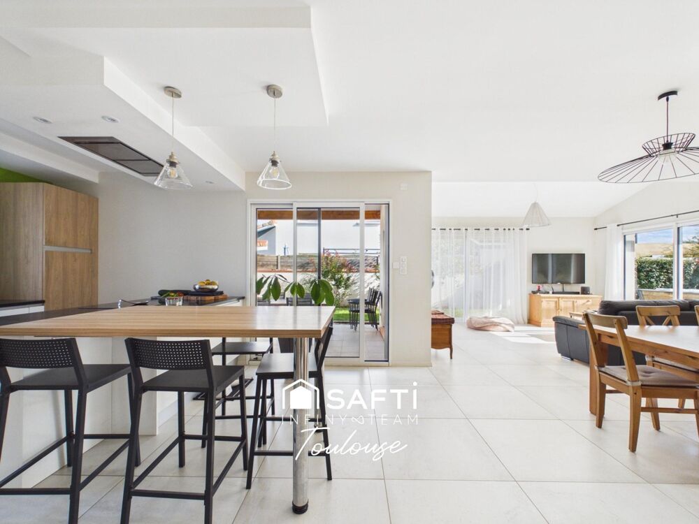 Vente Maison BRAX ( limitrophe Léguevin) – VILLA T5 – 134 m² – 4 CHAMBRES Brax