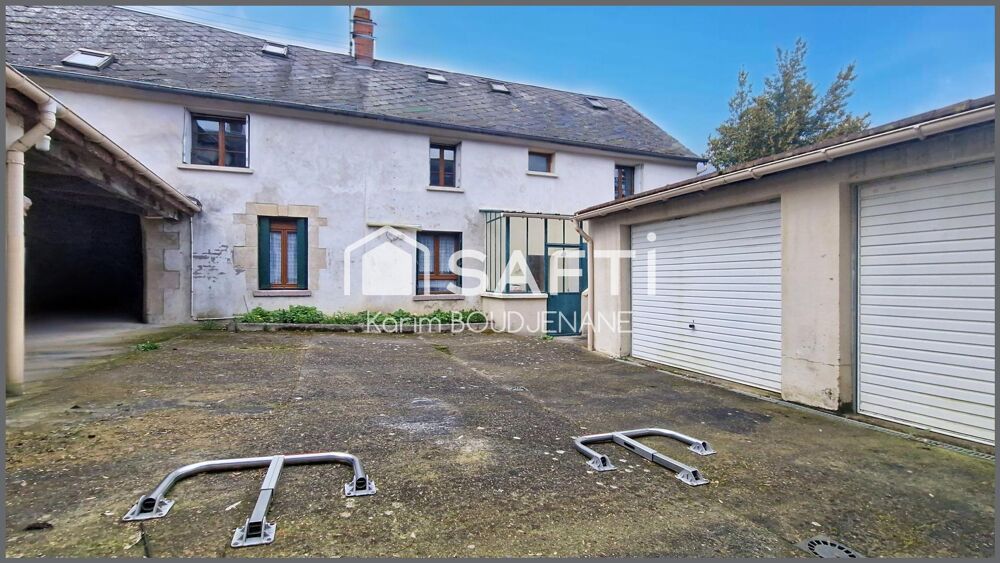 Vente Maison Bâtisse 200 m² 2 F4, duplex et RDJ & parkings, box Ronquerolles