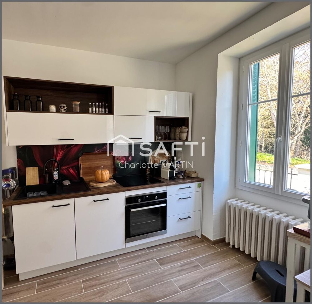 Maison, 2 chambres, jardin, garage