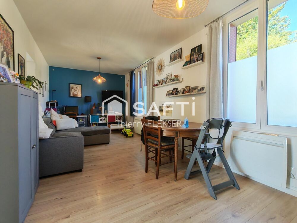 Vente Appartement Parmain – Appartement en rez-de-chaussée avec jardin, garage et cave Parmain