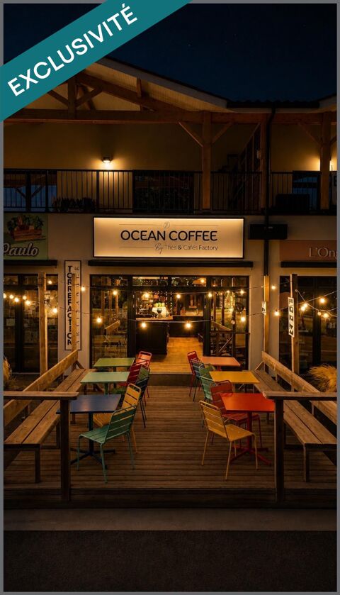  À VENDRE FONDS DE COMMERCE - COFFEE SHOP AU CŒUR DU PORGE 