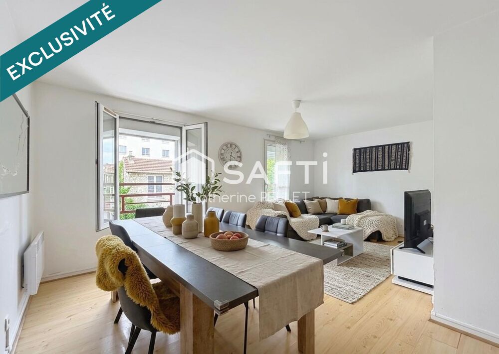 80 m² - 3 chambres - Centre-ville