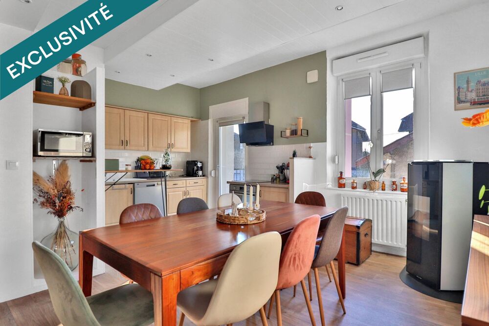 Vente Maison Maison de 107 m² avec jardin sans travaux Tucquegnieux