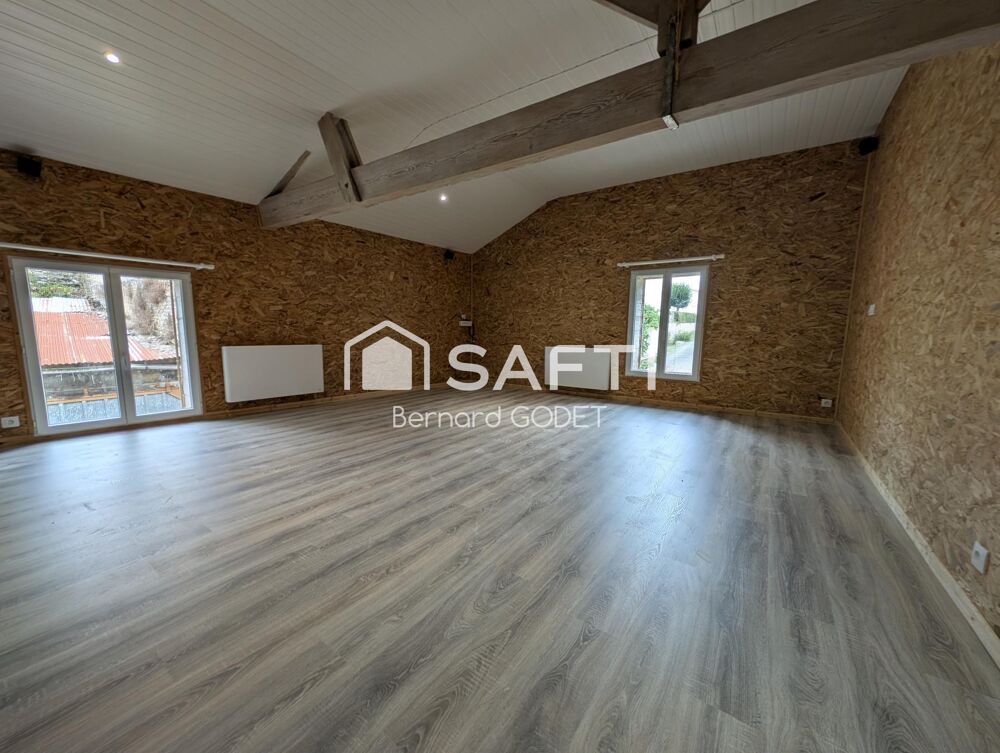 Studio habitable immédiatement + maison à rénover + grange