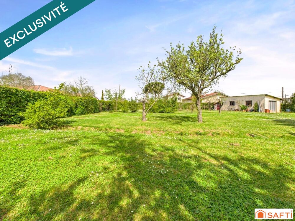 Vente Terrain Magnifique Terrain Plat Viabilisé et Arboré de 851m2 !!! Plaisance-du-touch