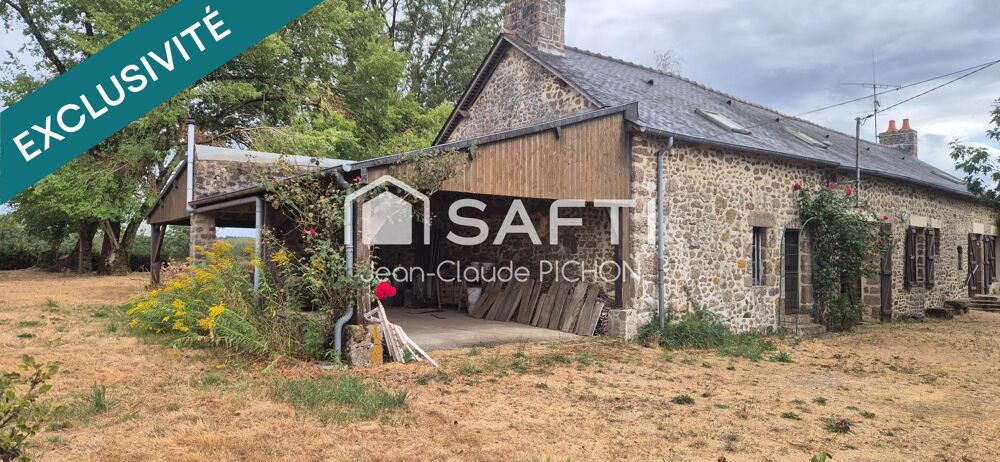 Vente Maison Belle longère rénovée de 200 m² sur terrain arboré de 1 700 m² Montreuil-poulay