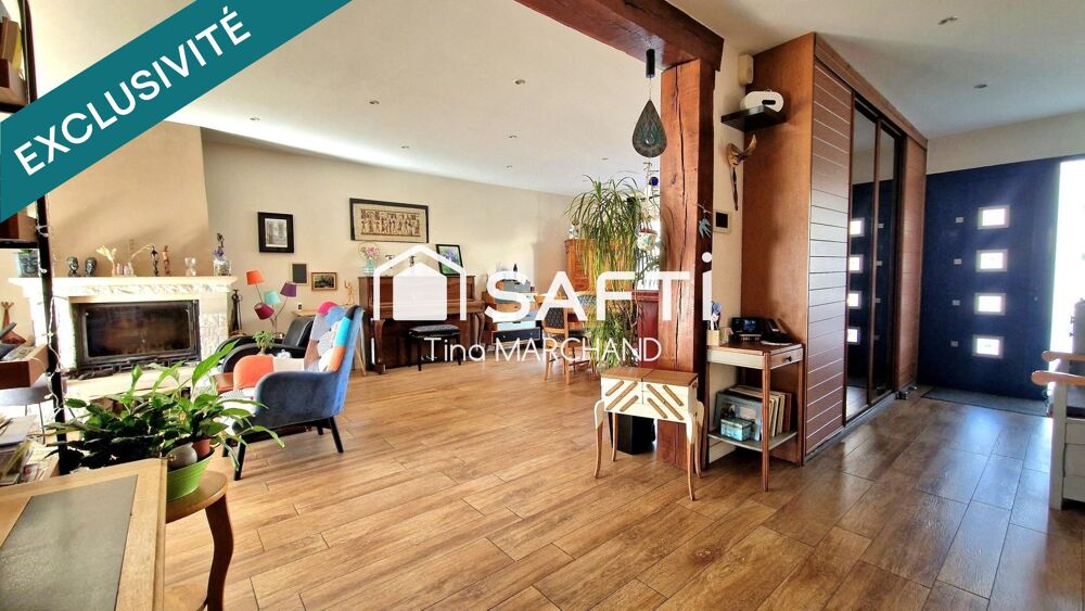 Vente Maison Maison individuelle d'exception 148 m² proche gare  – 4 chambres + Bureau – Jardin Sud-Ouest sans vis-à-vis Sartrouville