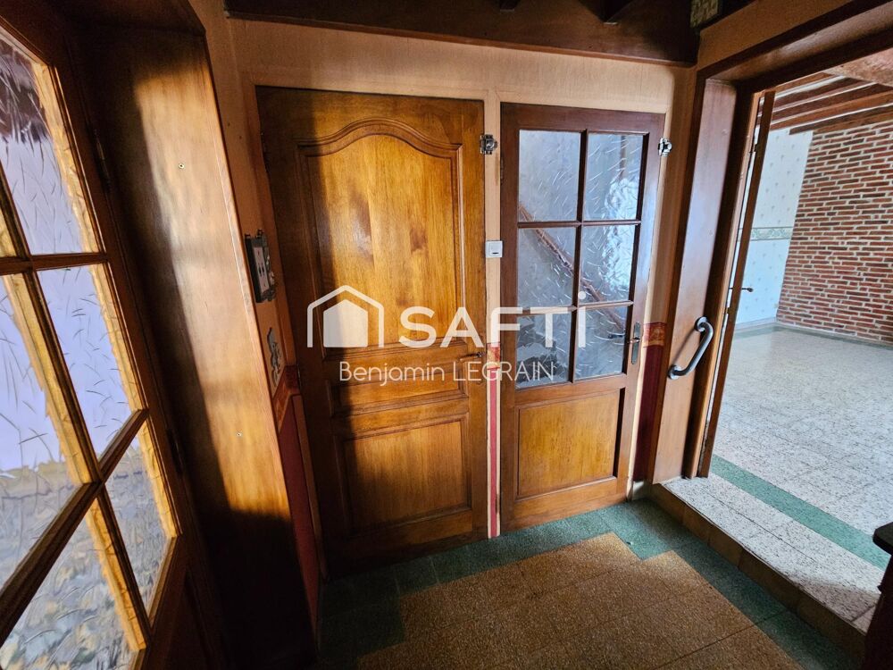 Maison semi-individuelle 6p, 3 ch,115m² sur 1310m² avec jardin + garage double + atelier