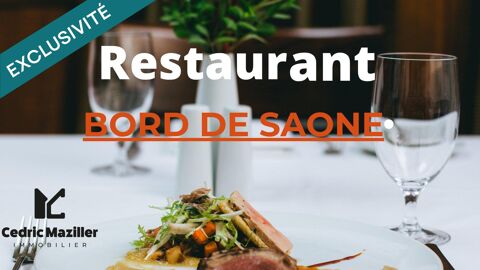 Restaurant bord de Sa&ocirc;ne &agrave; saisir ! 750000 71000 Macon