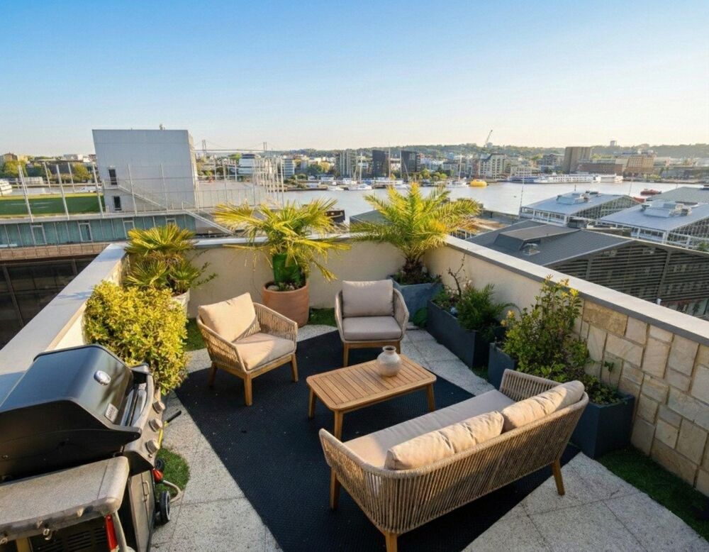Vente Appartement Appartement toit terrasse duplex sur le bassin Bordeaux