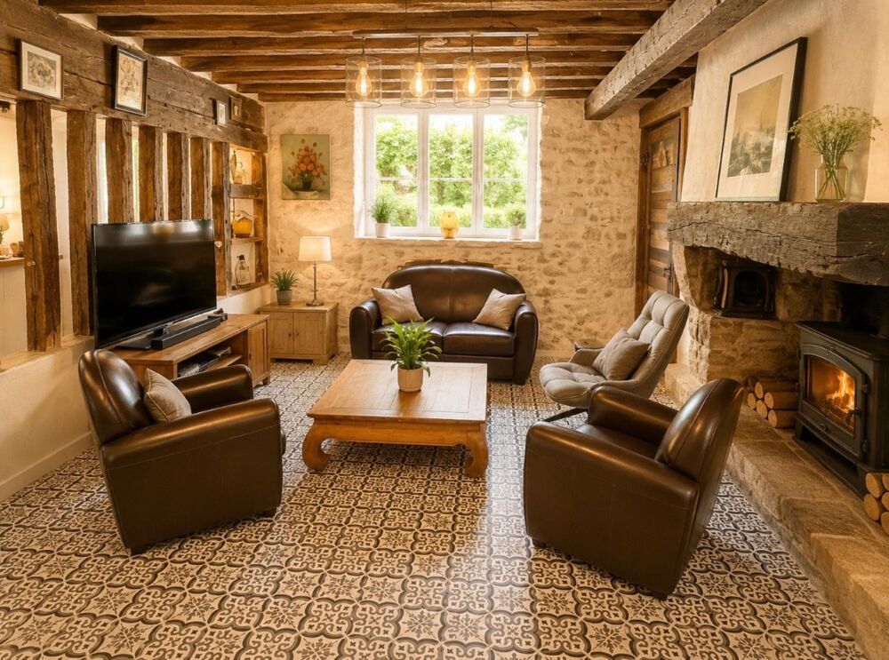 Vente Maison Ancienne Bergerie rénovée Fontenay-le-vicomte