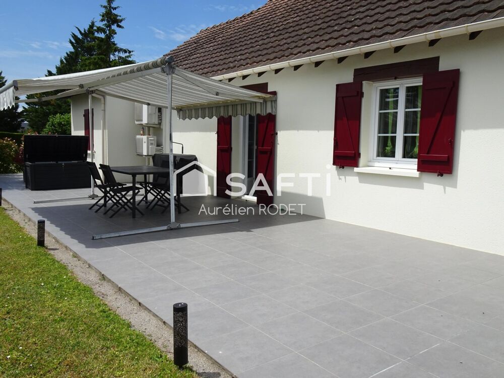 Vente Maison Pavillon de plain-pied 117 m² – 5 chambres. Neuvy-pailloux
