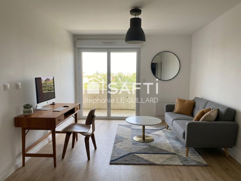 Vente Appartement T2  Rénové avec terrasse & parking Lalande-Lavache Toulouse