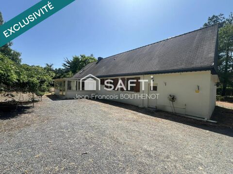   Maison de plain-pied avec d�pendances, �tang, potager et terrain arbor� de 5317 m� Maison - 7 pi�ce(s) - 168 m�