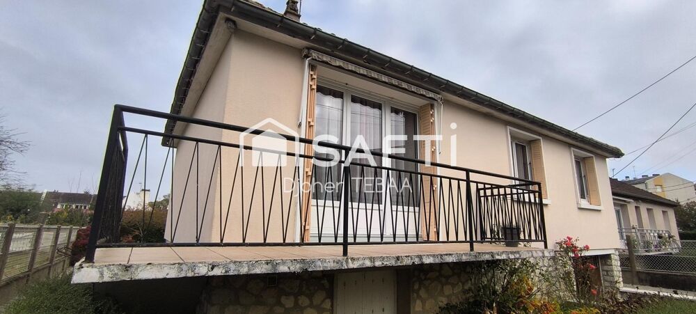 Maison avec sous-sol et jardin