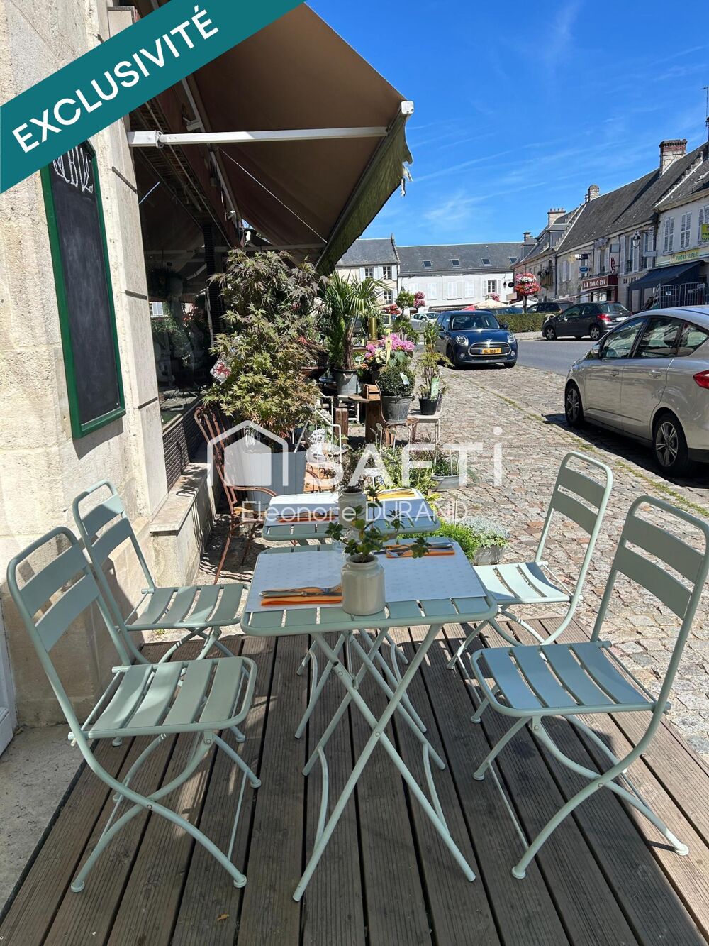   MURS COMMERCIAUX À VENDRE – HÔTEL RESTAURANT – EMPLACEMENT TOURISTIQUE – VIC-SUR-AISNE 