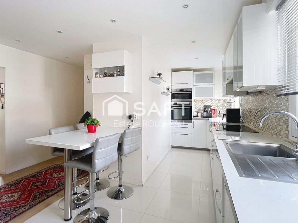 Appartement T5 spacieux avec jardin, à 8 mn du RER