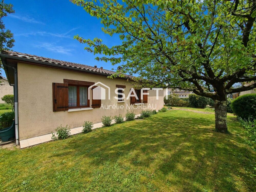Maison plain-pied 78m² 2ch garage St-Antoine