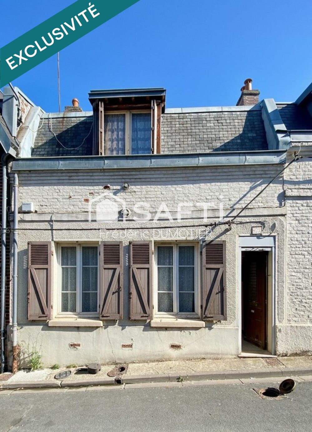 Maison proche du centre ville avec garage, cour et dépendances