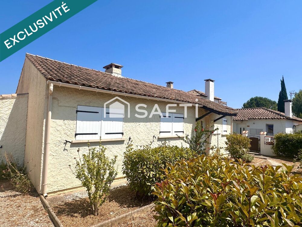 Jolie maison de plain pied de 83m2 avec 23,18m2 de dépendances et jardin