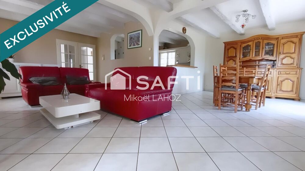 Vente Maison Maison T5 155  m², Grand garage 110m²/mezzanine110m², Terrain 4540 m² Mauzac