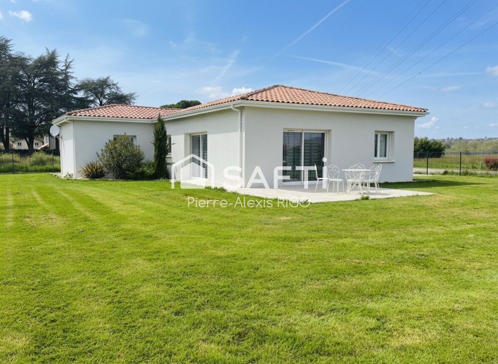Maison récente plain-pied Beaupuy 116m²