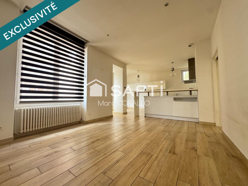 Maison 115 m2 3 chambres proche de la place DANTON avec garage et jardin.