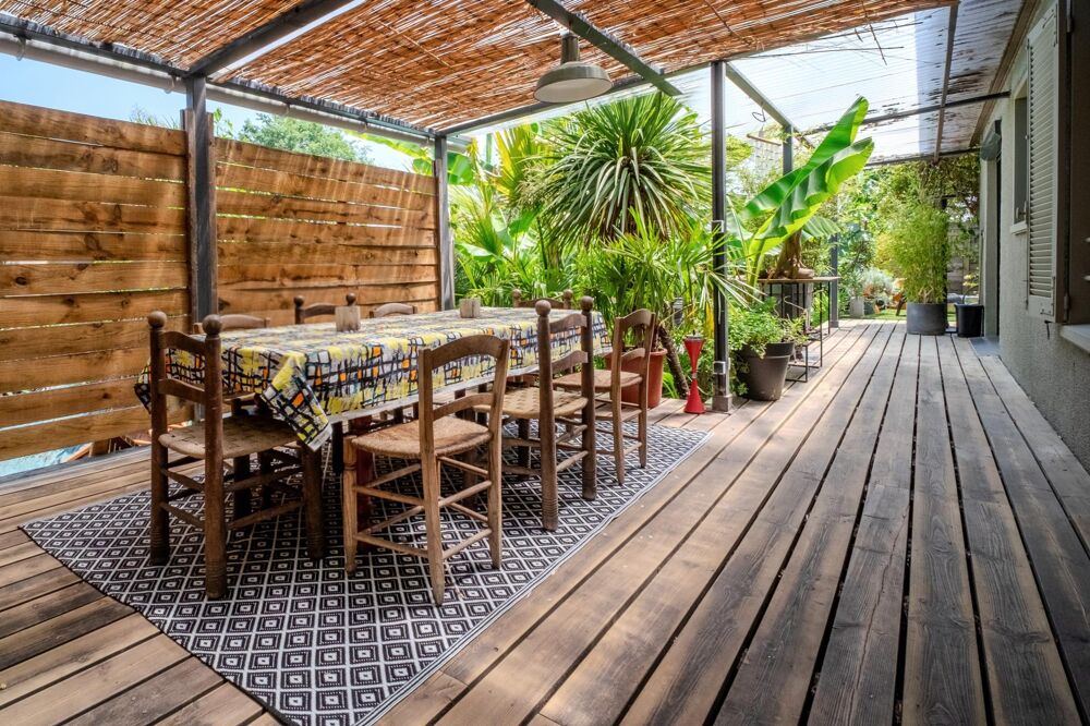 Maison avec piscine et T2 loué à l'année