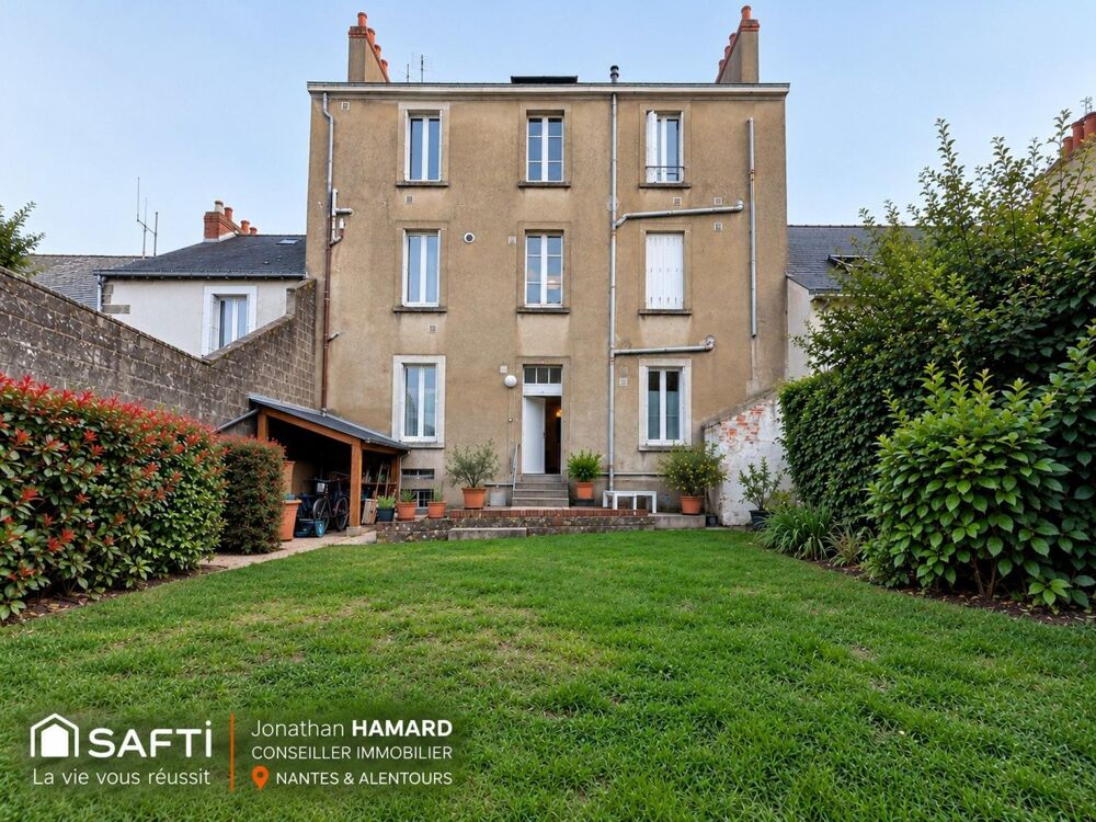 Vente Appartement Entre Zola et Mellinet, le privilège d'une adresse confidentielle et d'un jardin préservé Nantes