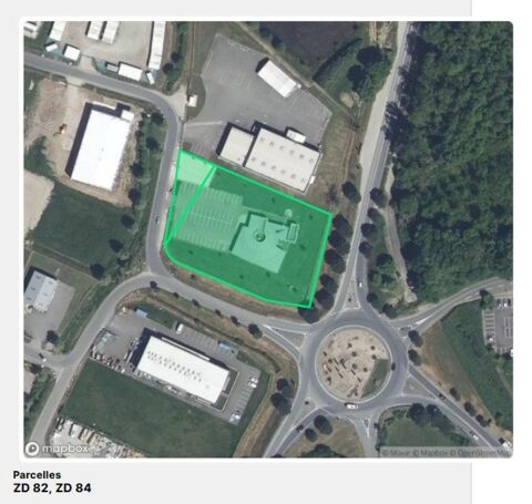 Site commercial strat&eacute;gique terrain 100 % constructible 1980000 47250 Samazan