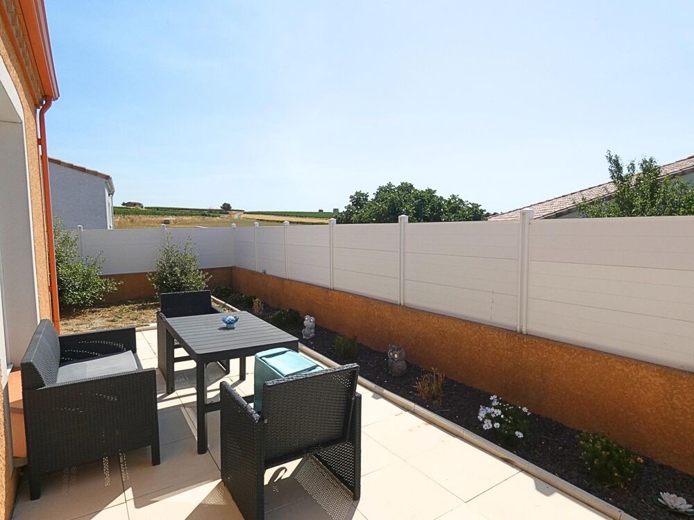 Villa plain pied 90m² 3 chambres sur terrain de 350m² piscinable avec grand garage