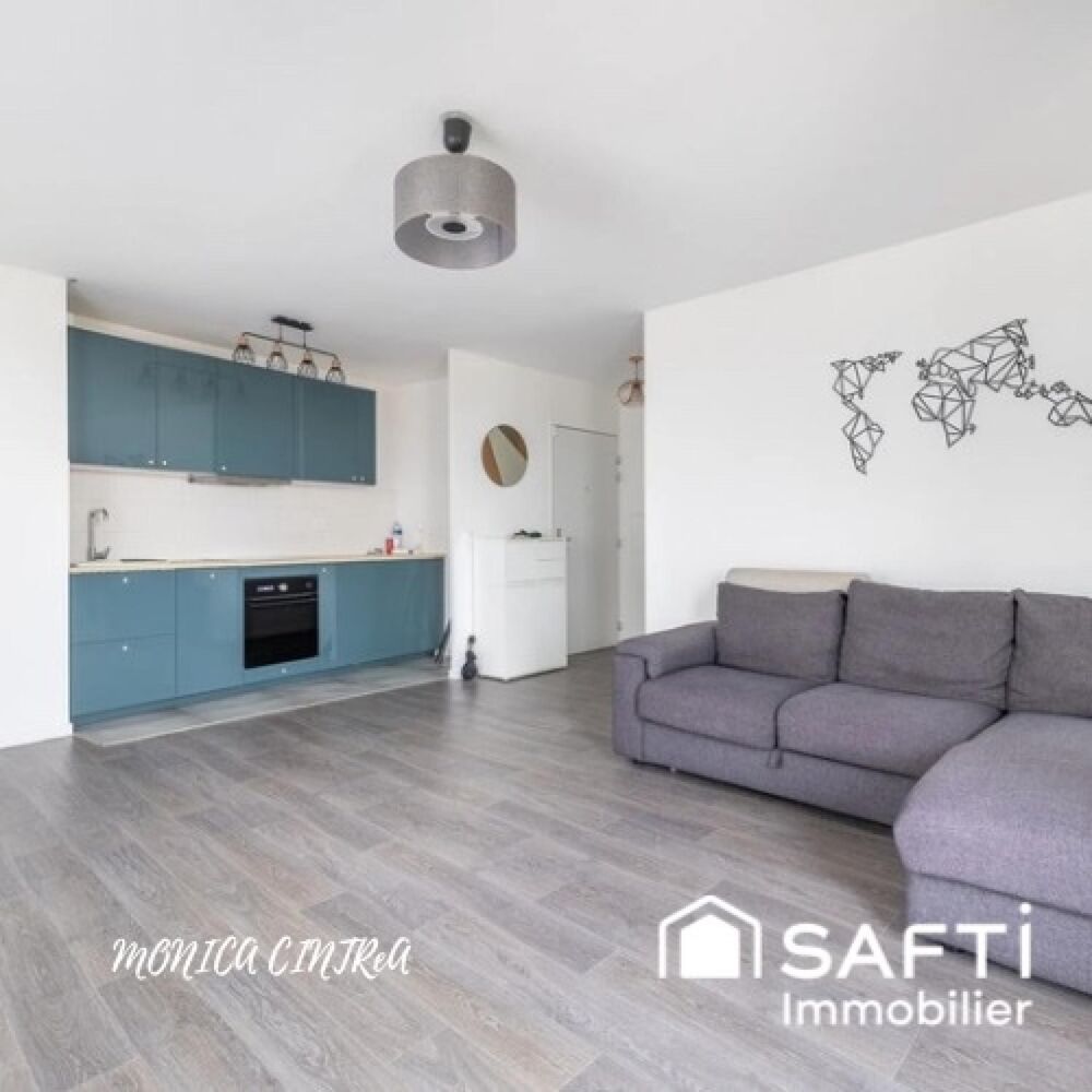 Situé au 5e et dernier étage d'une résidence récente de 2019 avec ascenseur, ce bel appartement de 3 pièces d'environ 60 m2, séd
