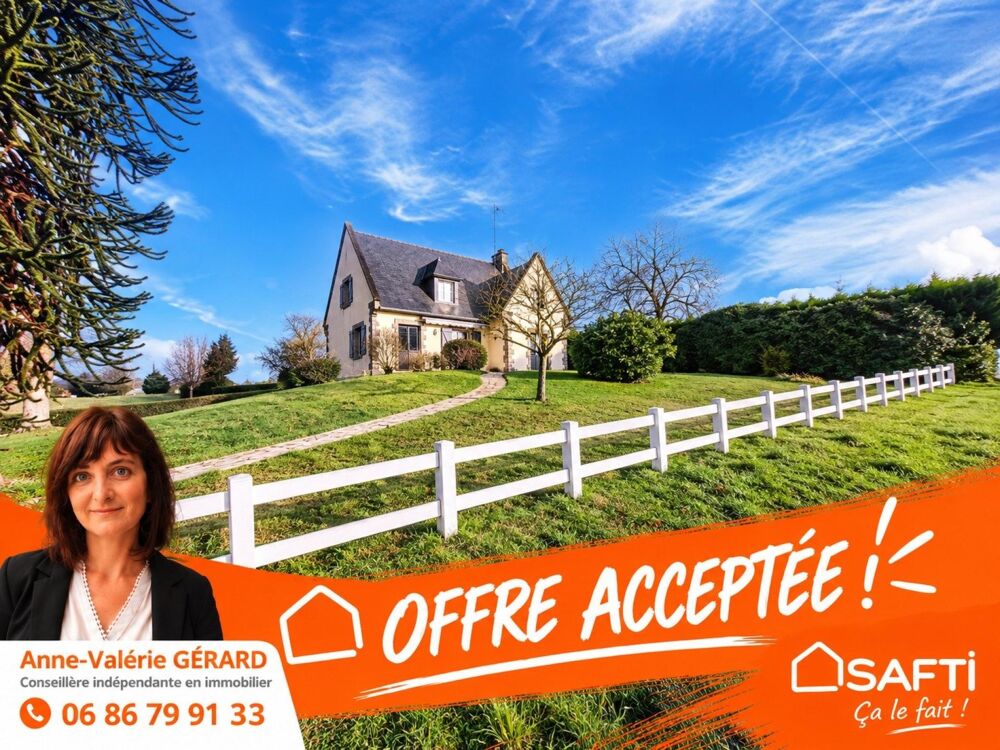 Vente Maison Pavillon 5 chbs jardin+champ 7700m² Saint-mars-sur-la-futaie