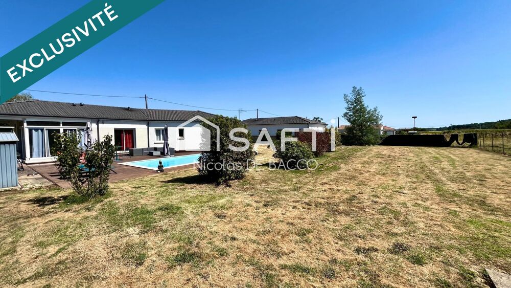 Maison de 2019, 110 m2 habitable, piscine, climatisation.