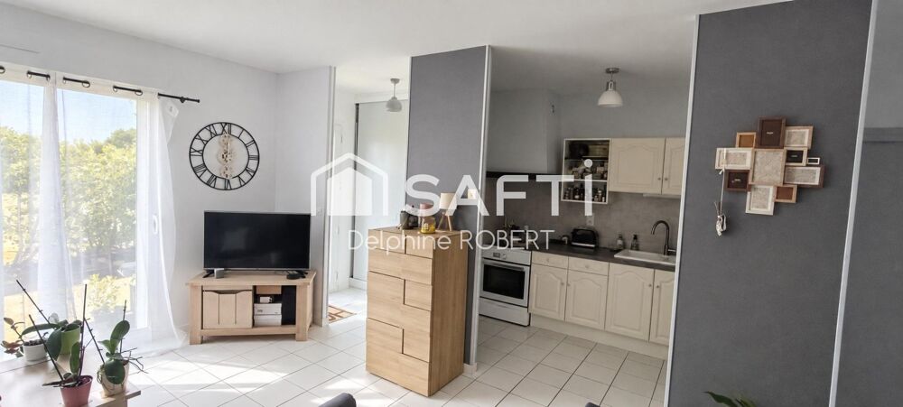 Vente Maison Appartement 2 chambres - Jardin - Place de parking Saintes