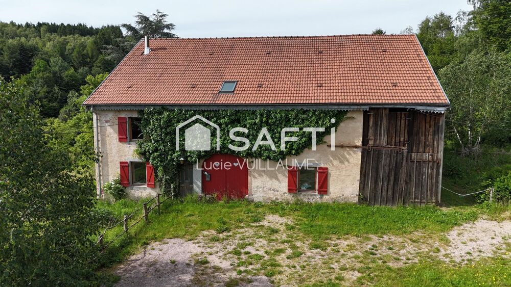 Authentique ferme vosgienne de caractère à fort potentiel
