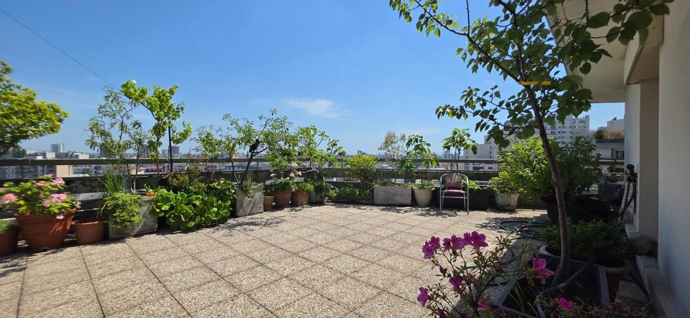 Appartement 4 pièces 90m² avec terrasse plein ciel 100m²