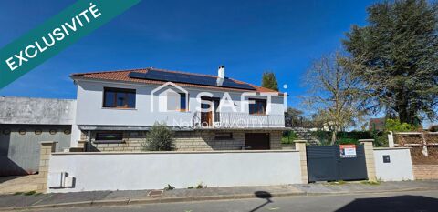   Pavillon de PLAIN PIED �lev� sur sous sol avec garage et d�pendance, DPE C. Maison - 6 pi�ce(s) - 124 m�