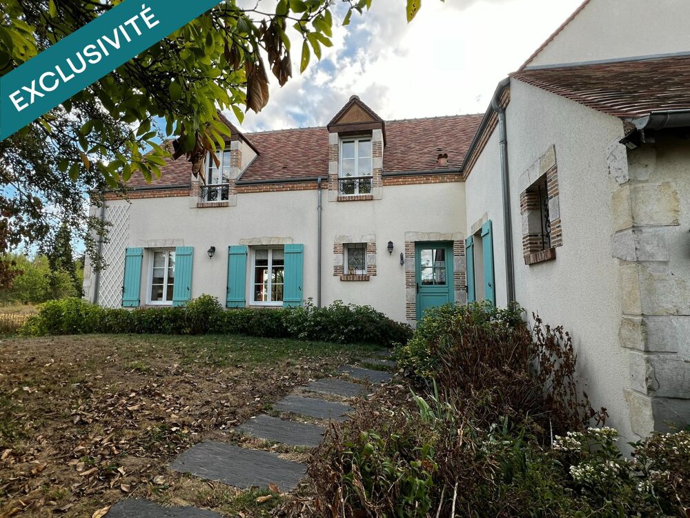Vente Maison Construction 2004 de qualité pour cette maison alliant les styles ancien à l'extérieur et récent à l'intérieur. Mareau-aux-pres