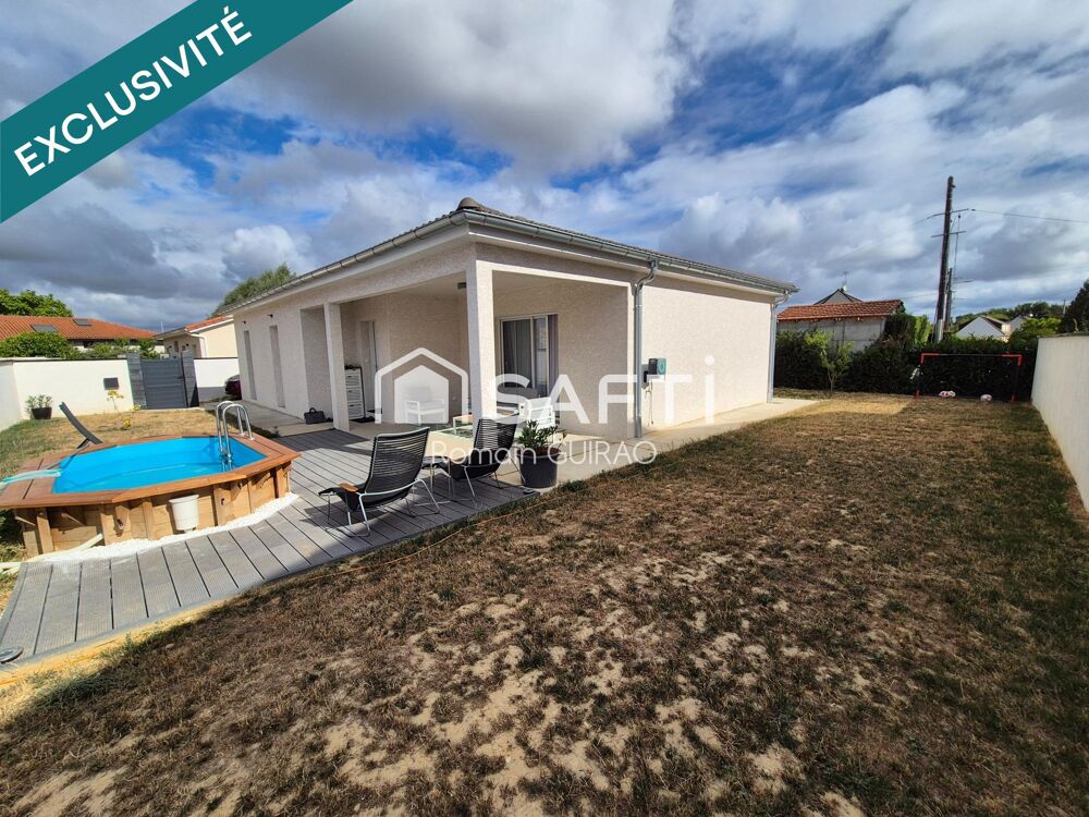 Vente Maison Maison 100 m2 sur une parcelle de 500m2 Peronnas