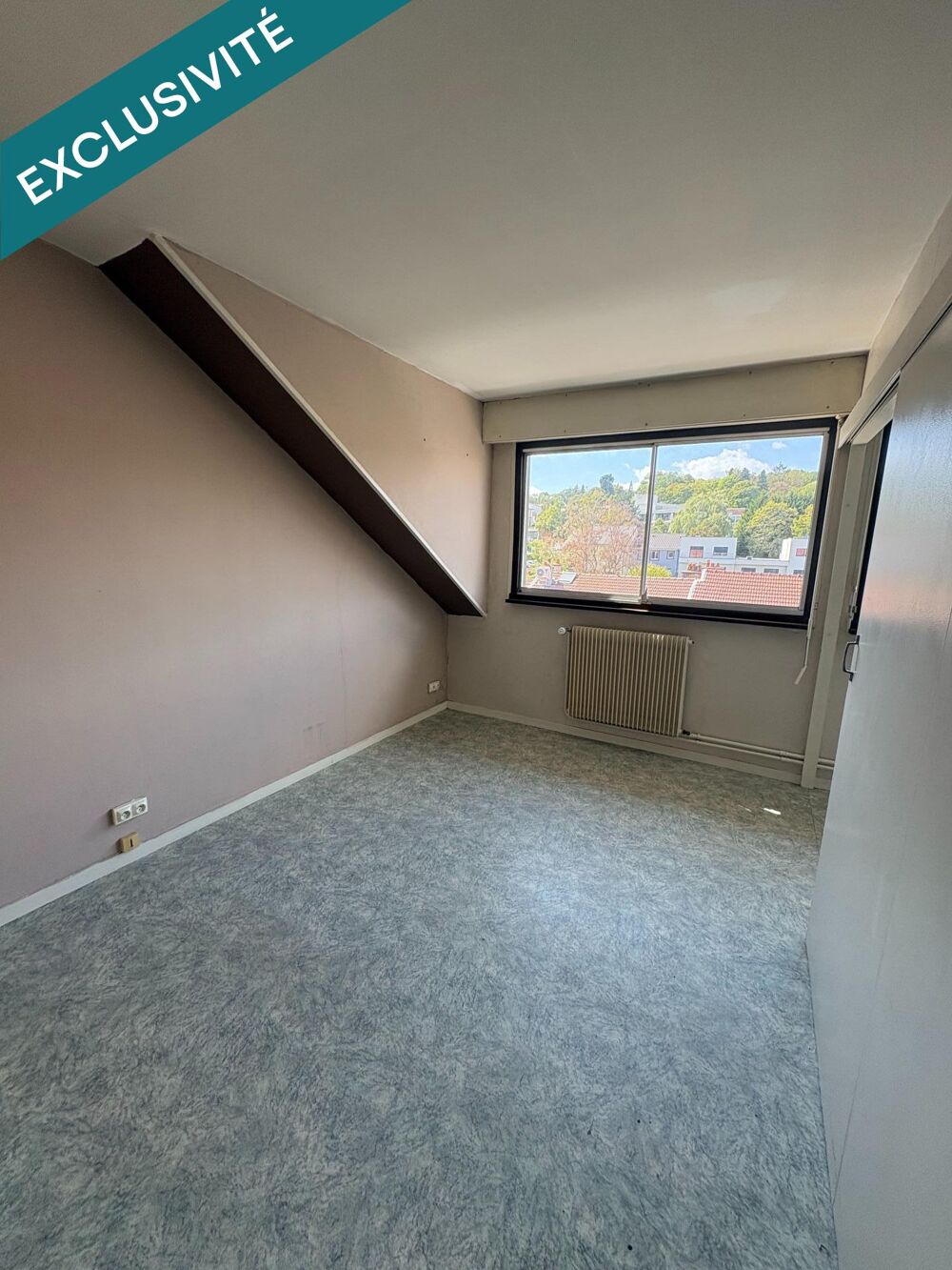 Vente Appartement T2 idéal pour étudiant ou investisseur/ climatisation !!! / fenêtres double vitrage neuves / Dernier étage / Dpe C !!! Villers-les-nancy
